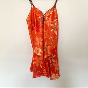 Secret Treasures Tropical Nightgown + Short Set